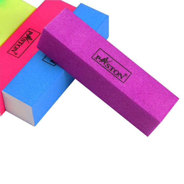 Post Square Nail Tool Sponge Rub Polish Nail File Manicure Scrub Nail Scrub Hmc-7 Item Picture