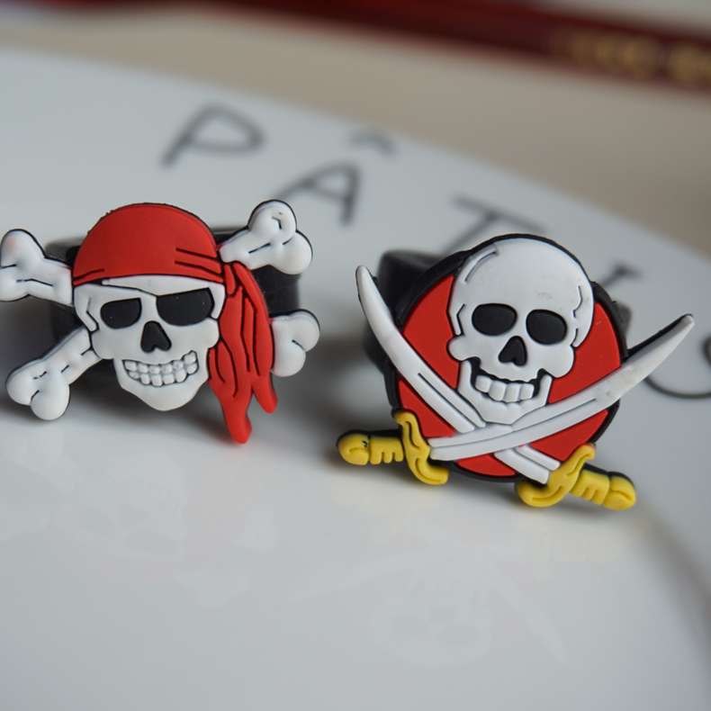 Cartoon PVC soft rubber ring for children Item Picture