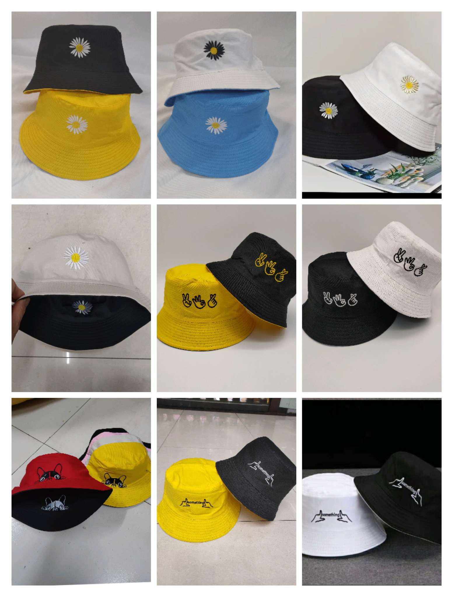 Double-sided fisherman's hat undefined