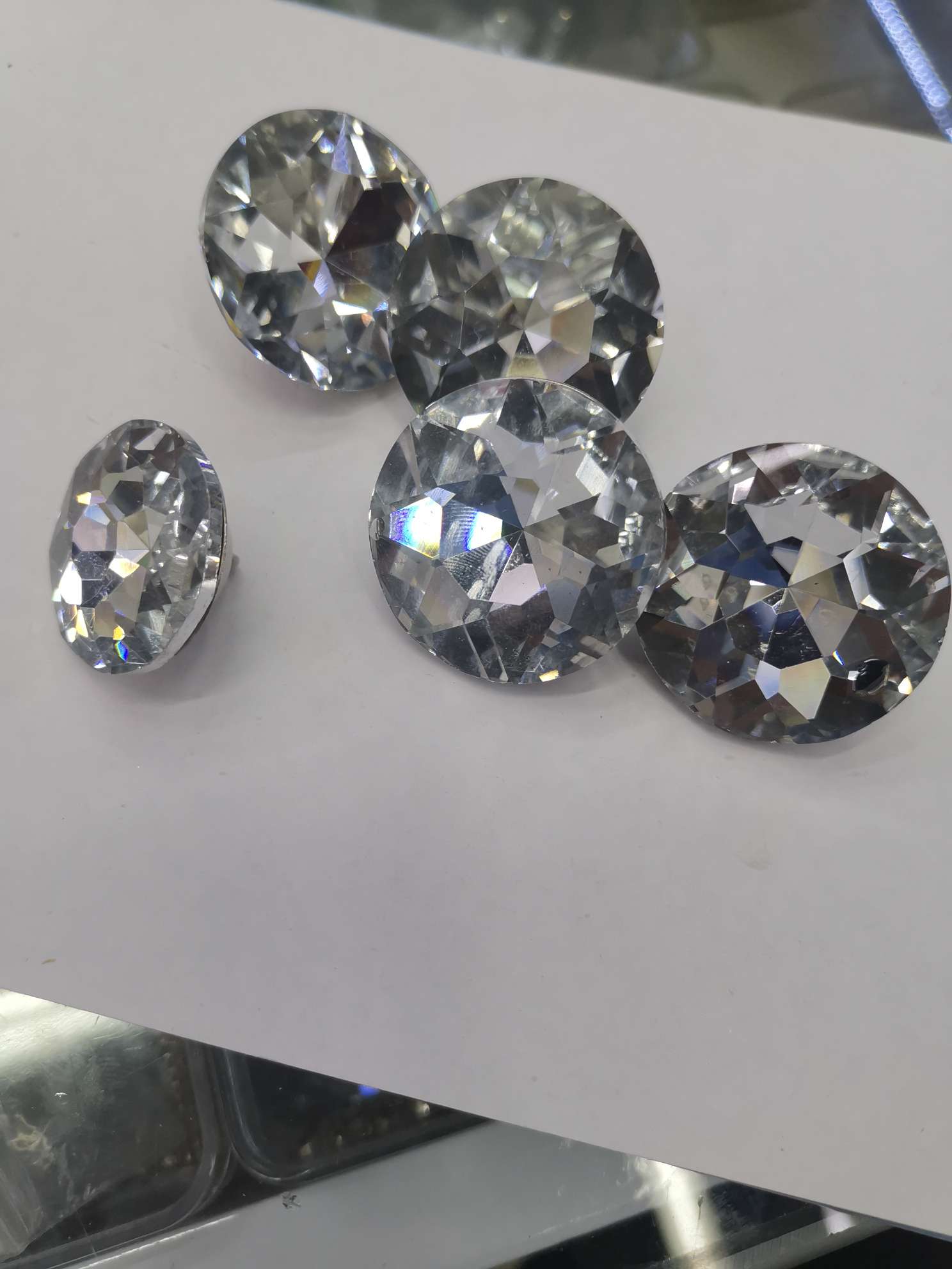沙发扣 宝石花水晶扣 规格30mm 25mm mm批发 价格 库存 义乌小商品城