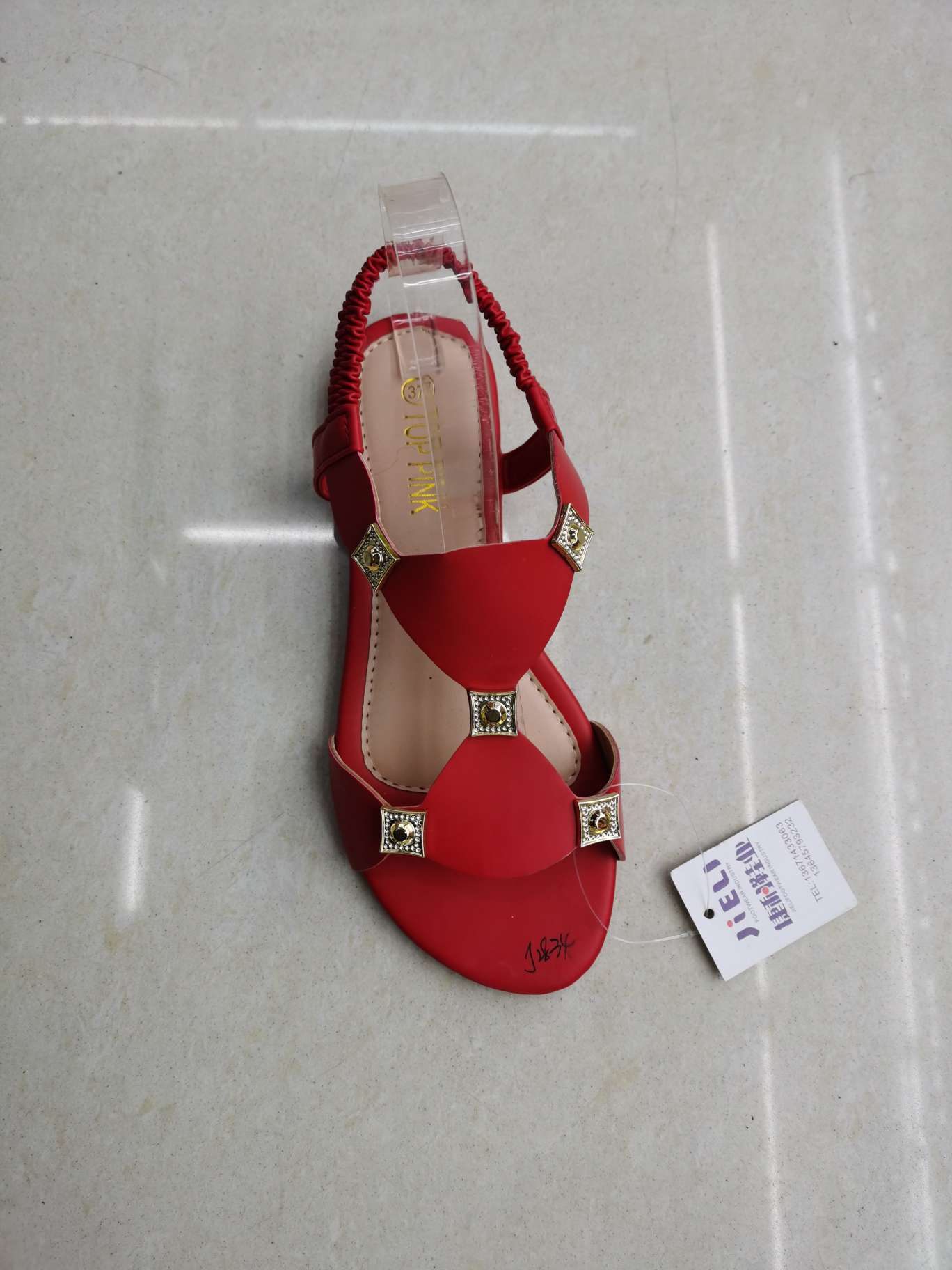 Big Red Sandals For Women