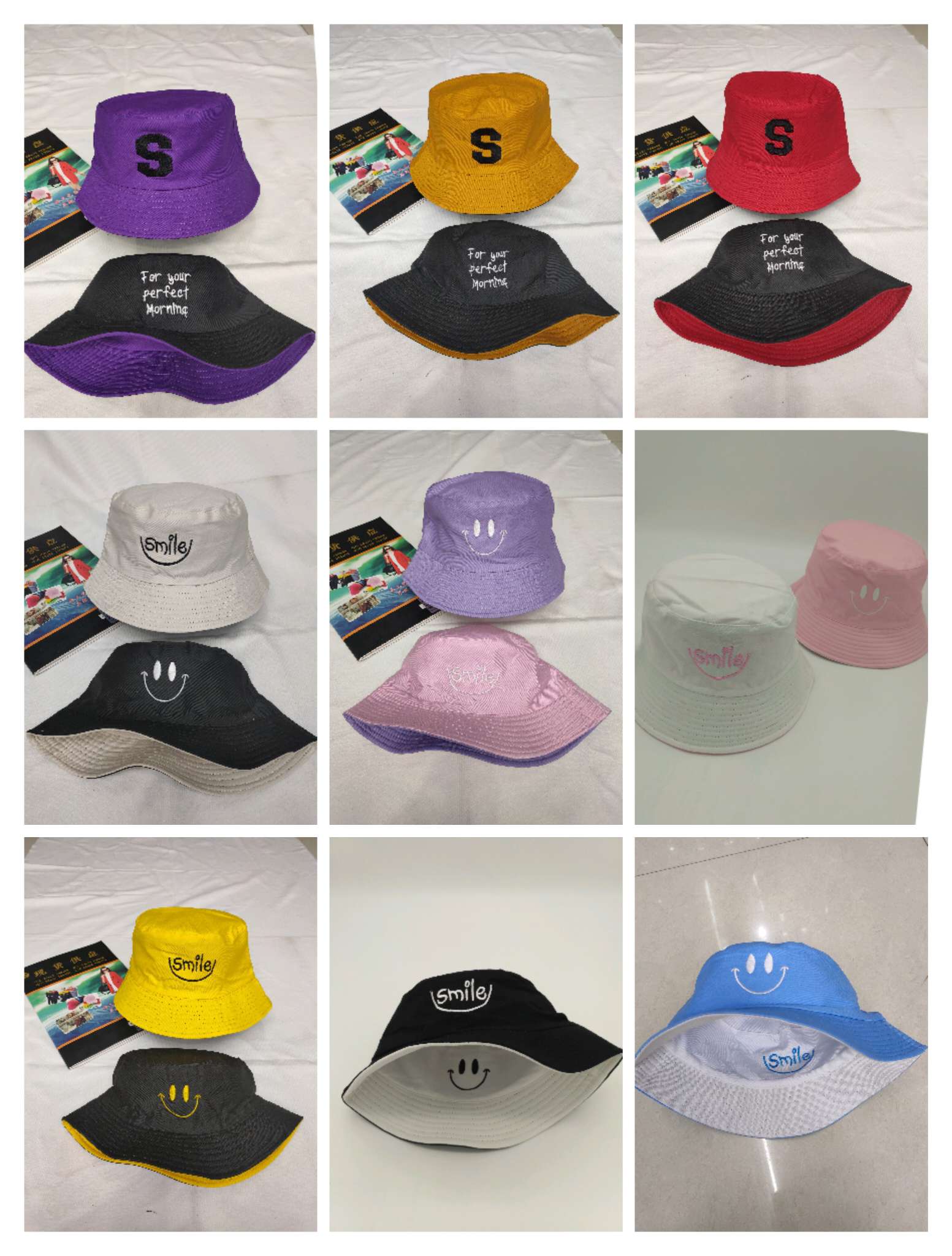 Double-sided fisherman's hat undefined