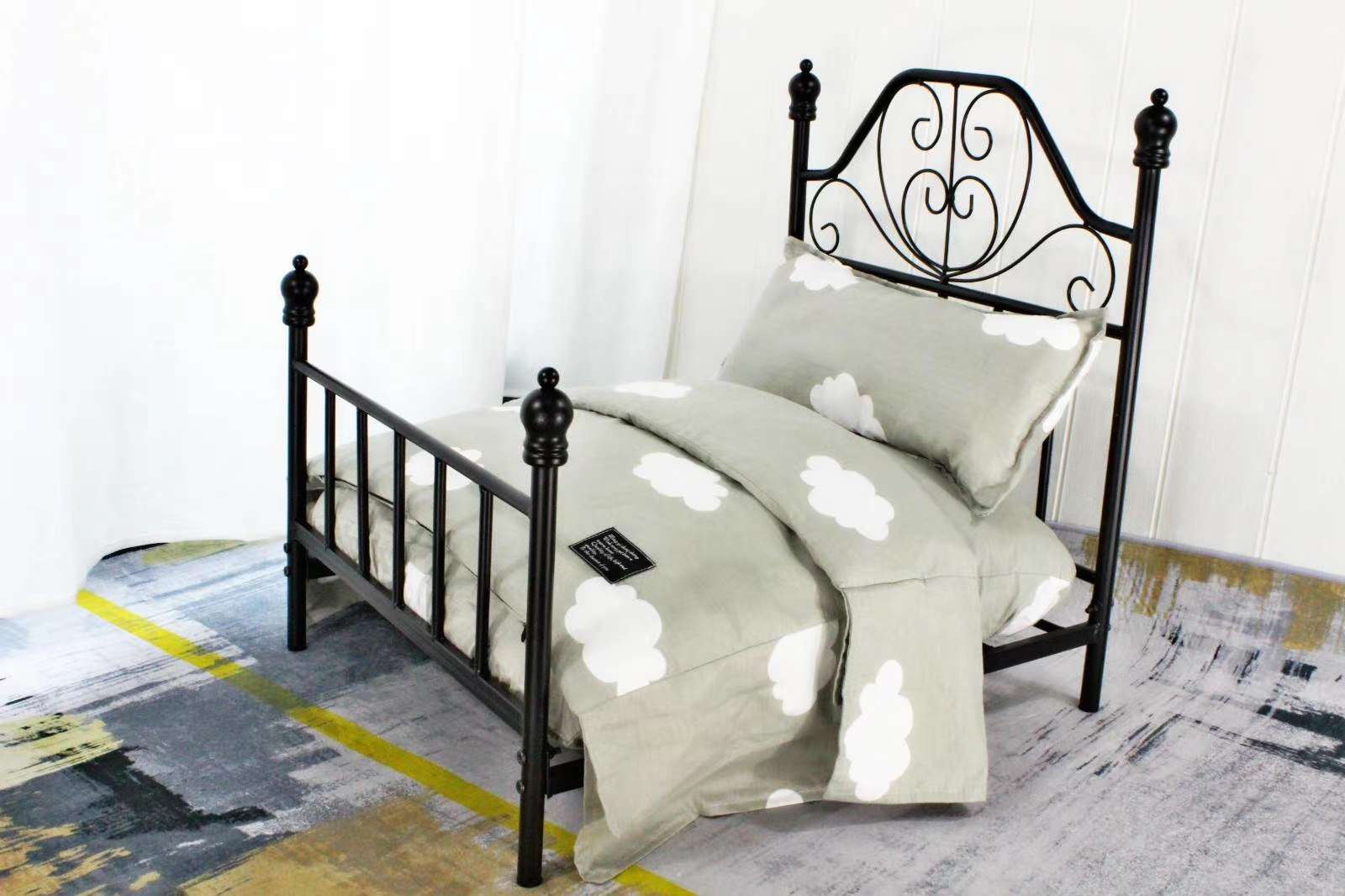 🐾 2020爆款宠物床系列
铁艺宠物床架+纯棉床品四件套
床品垫子全可拆洗
现预订中，宠物宝宝们有福啦！详情图10