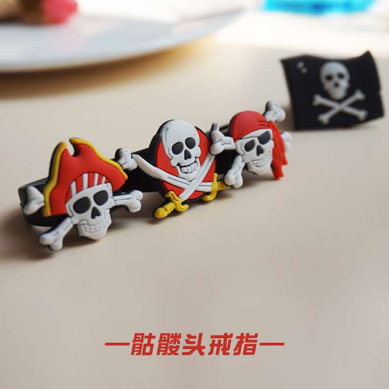 Cartoon PVC soft rubber ring for children