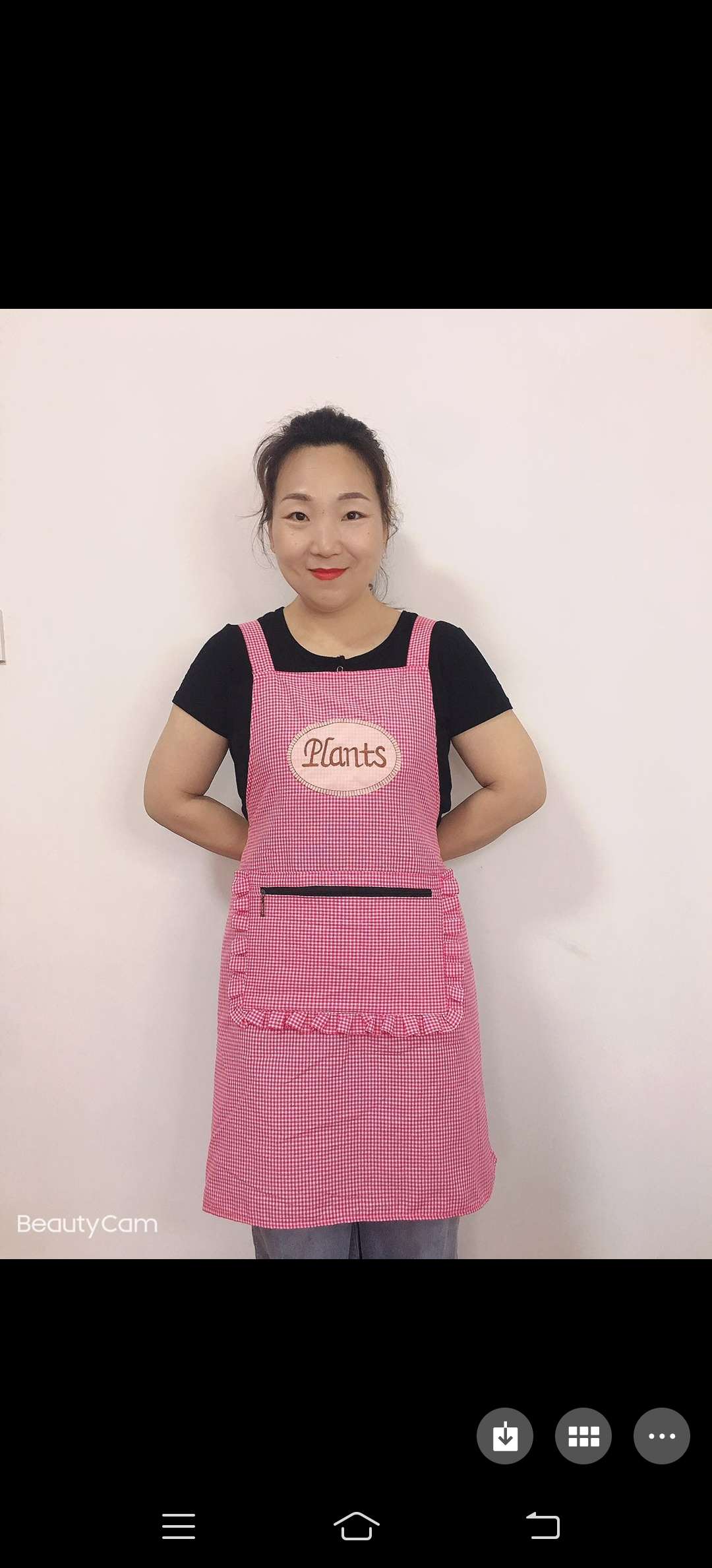 Zipper Apron