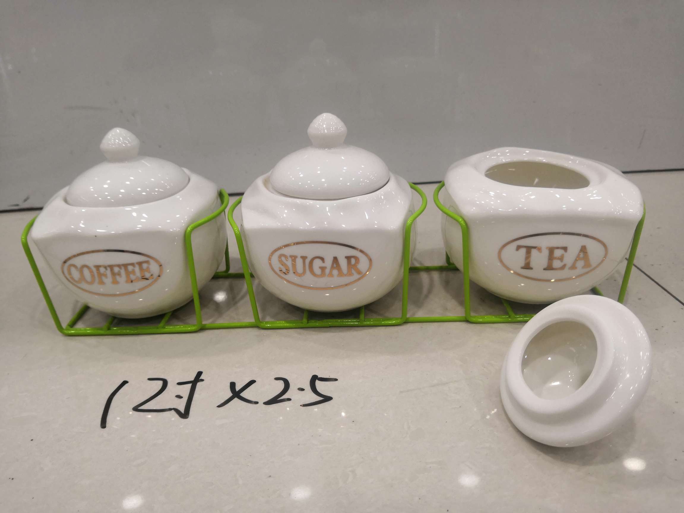 Dingmei Ceramic Set, three new styles of this season, factory direct sale, in stock direct sale Specification image