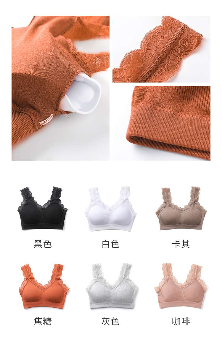 New Fashion Soft Underwear For Women No Underwire Anti-Sag Comfortable Bra For Women 21354 Item Picture