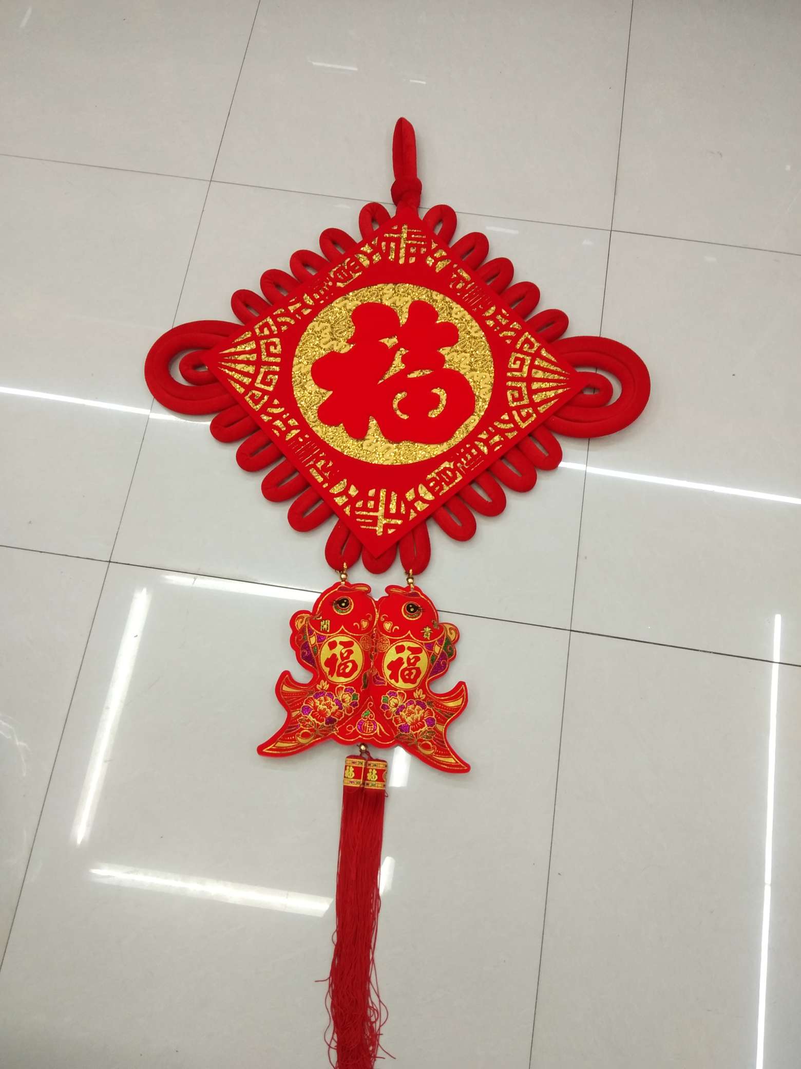 40 Cm Hollow Hanging Fish