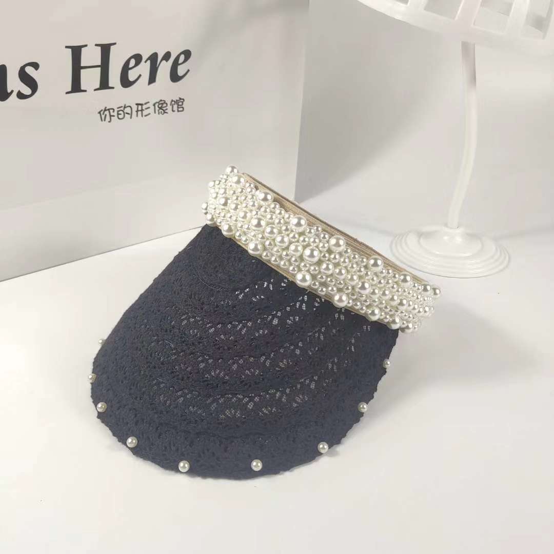 Korean-style lace pearl hairpin cap Specification image