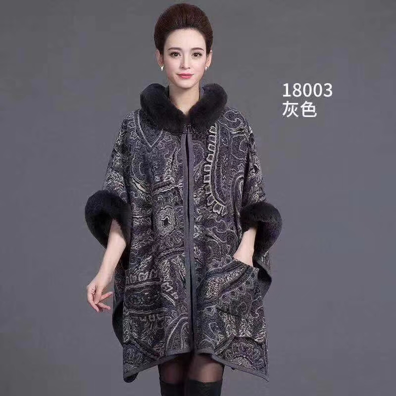 Cashew Flower Hair Sleeve Cape