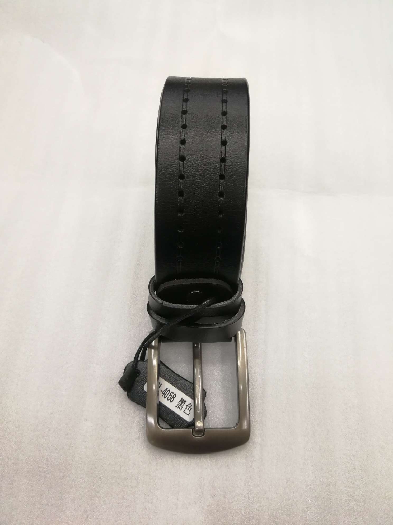 义乌好皮带AB0041韩版潮流牛皮针扣休闲时尚男士腰带厂家直销供应内销外贸