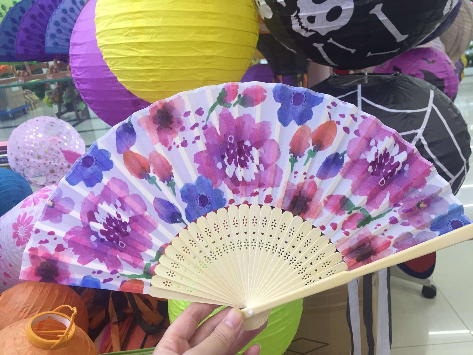 扇子/折叠扇/扇子女夏季中国风/风扇/纸质扇子产品图