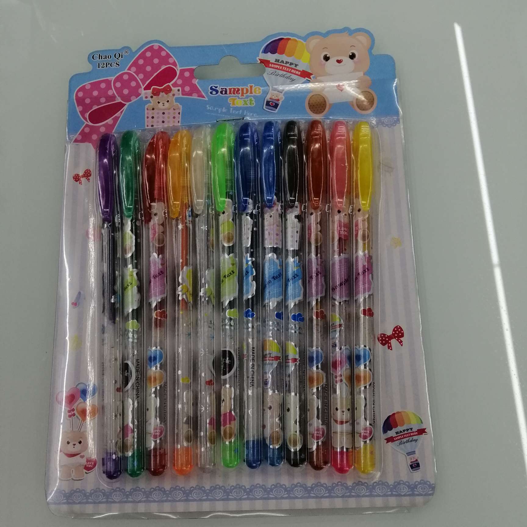The 12-pack suction card can be used for drawing and writing thumbnail