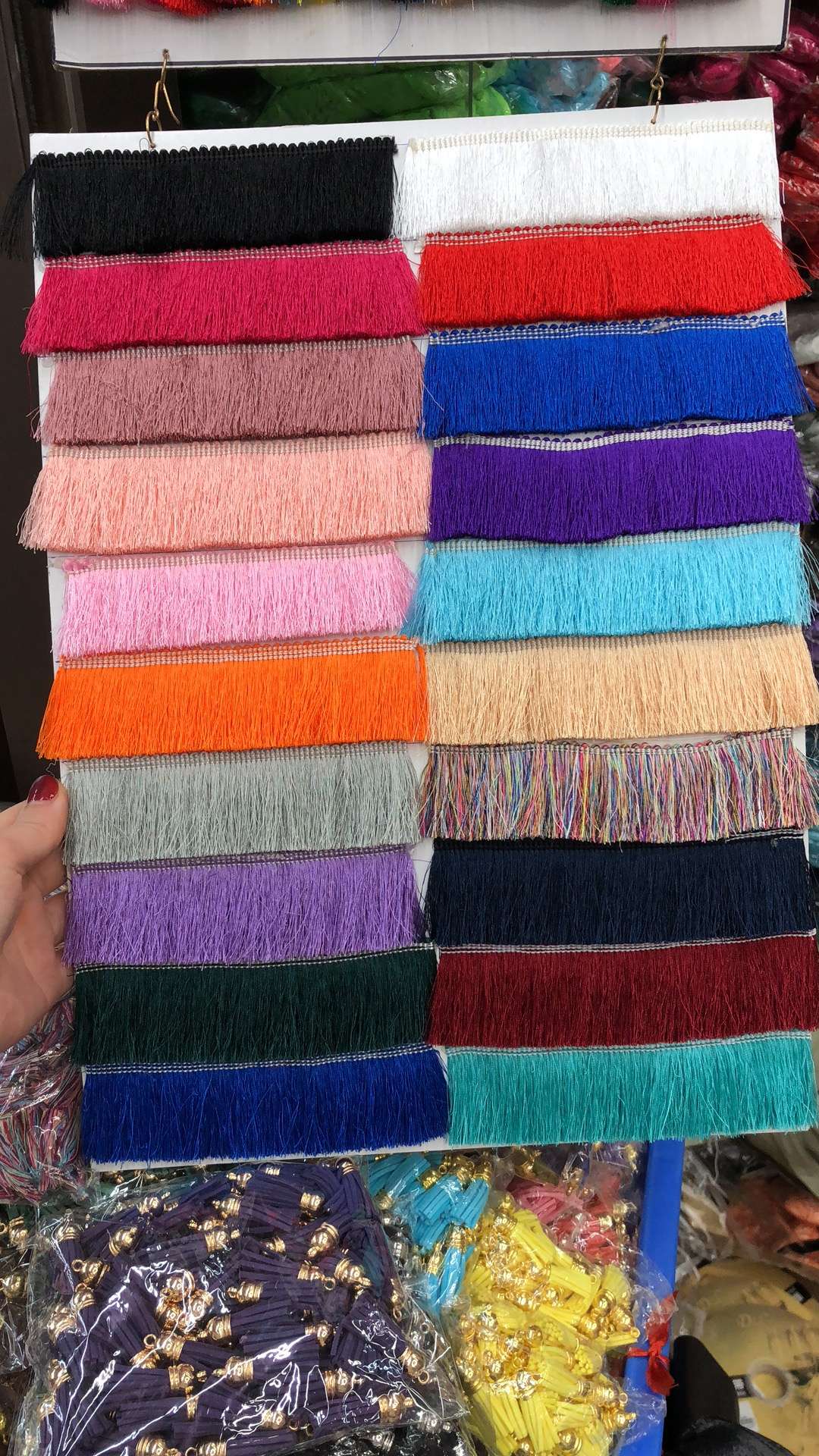 4 Cm Row Thread Thread Fringe Hanging Clothing Headwear Earrings Arts And Crafts Accessories Accessories Box And Bag Stationery Day Embroidery Line Vertical Line In Stock