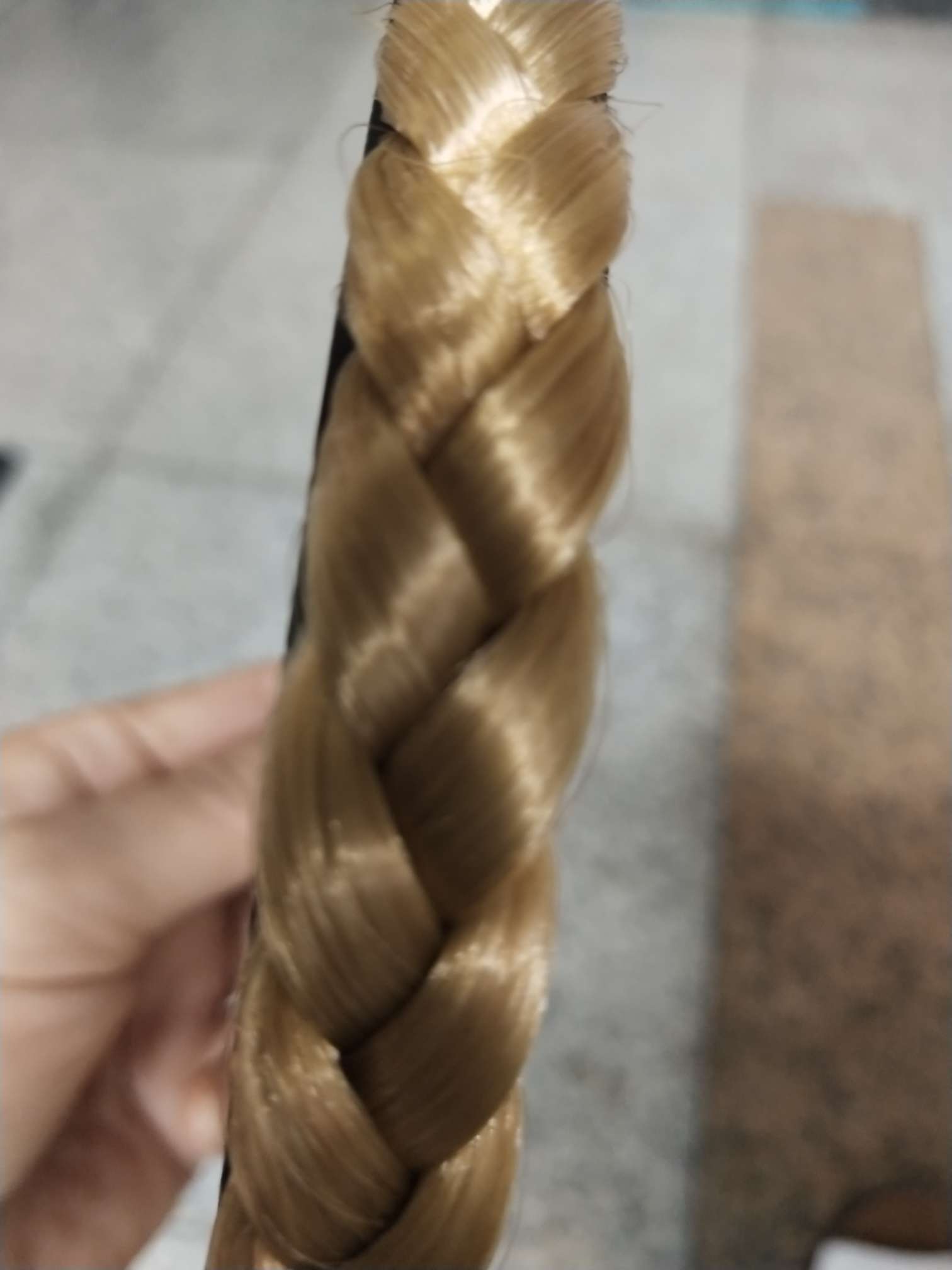 假发头扣辫子产品图