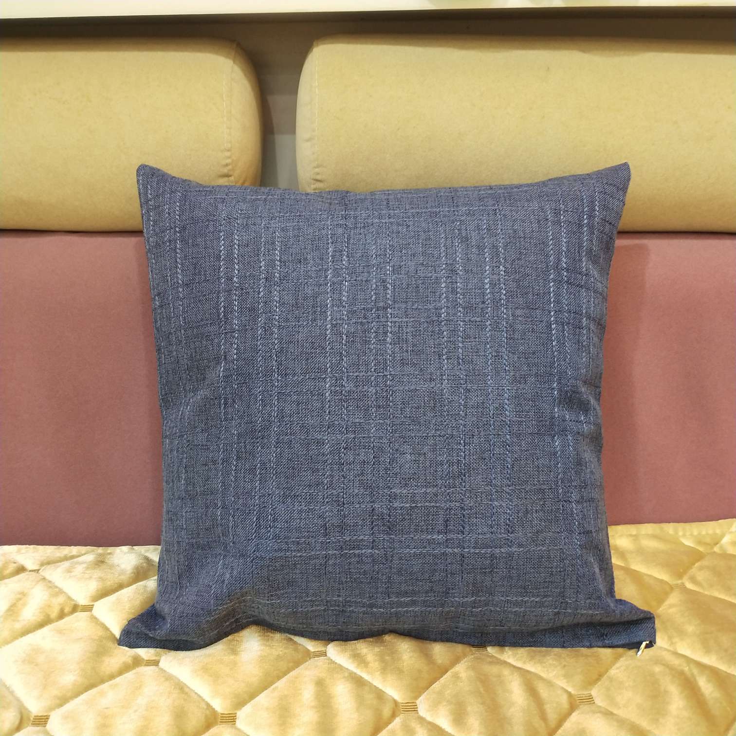 素色简约现在办公室沙发靠垫汽车靠枕纯色家用客厅靠背详情图8