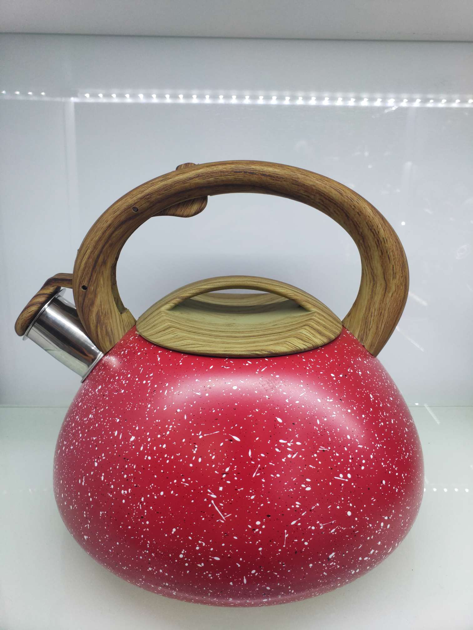 Stainless steel soundproof kettle for boiling tea, tea brewing utensils, open flame gas induction cooker for boiling water Item Picture