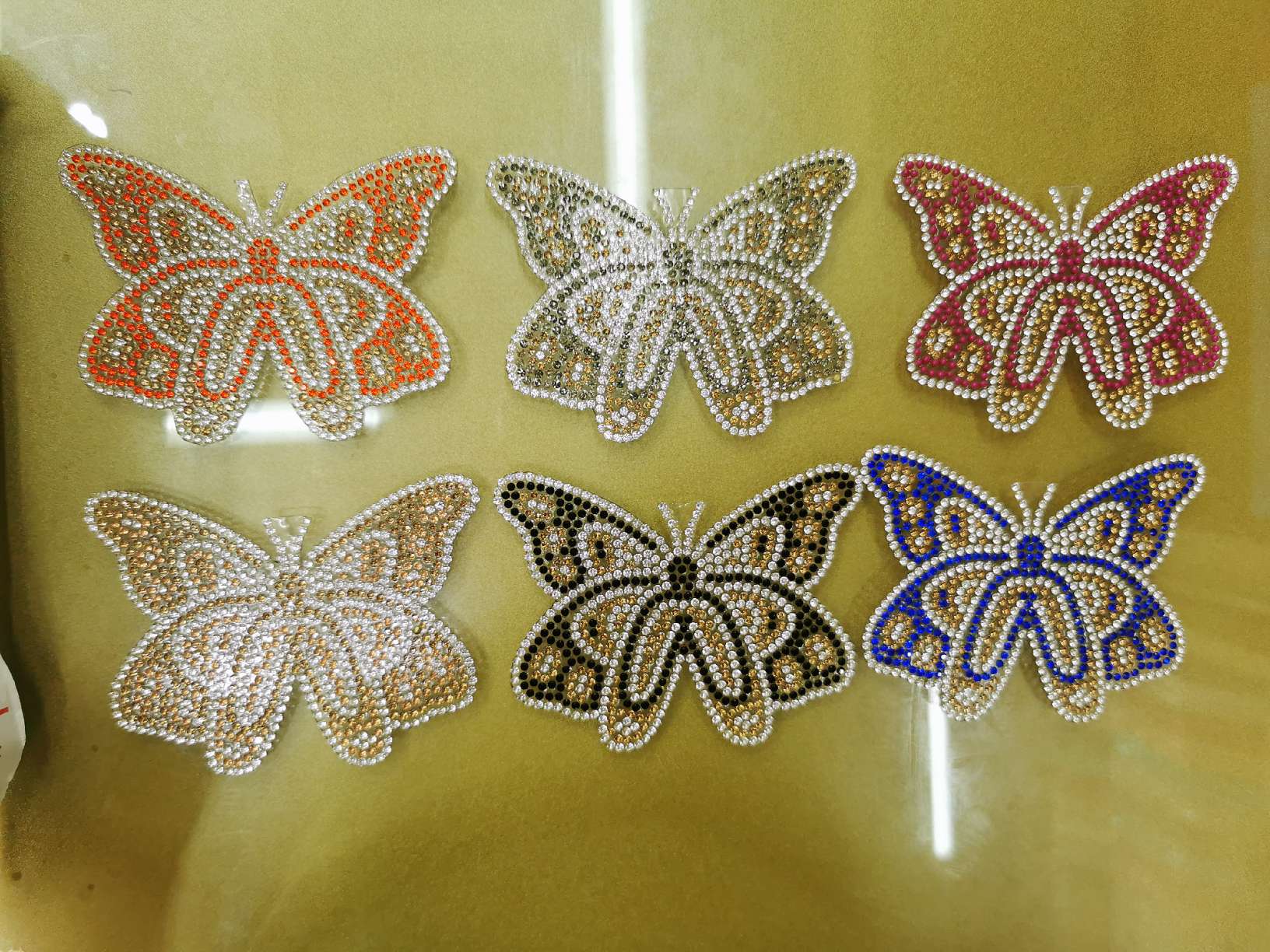 Butterfly clothing accessories flip-flops surface decoration thumbnail