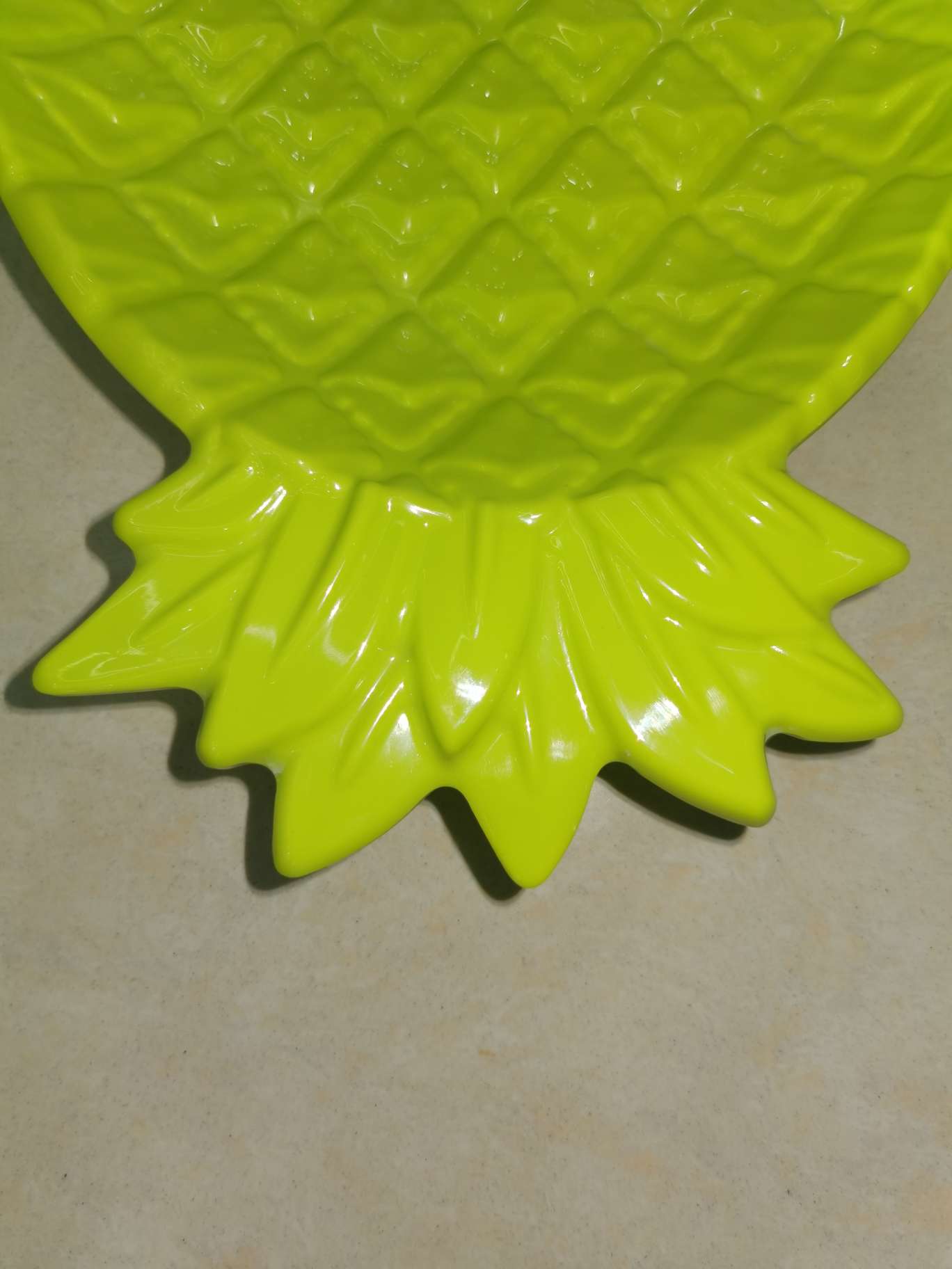 Pineapple Platter Specification drawing