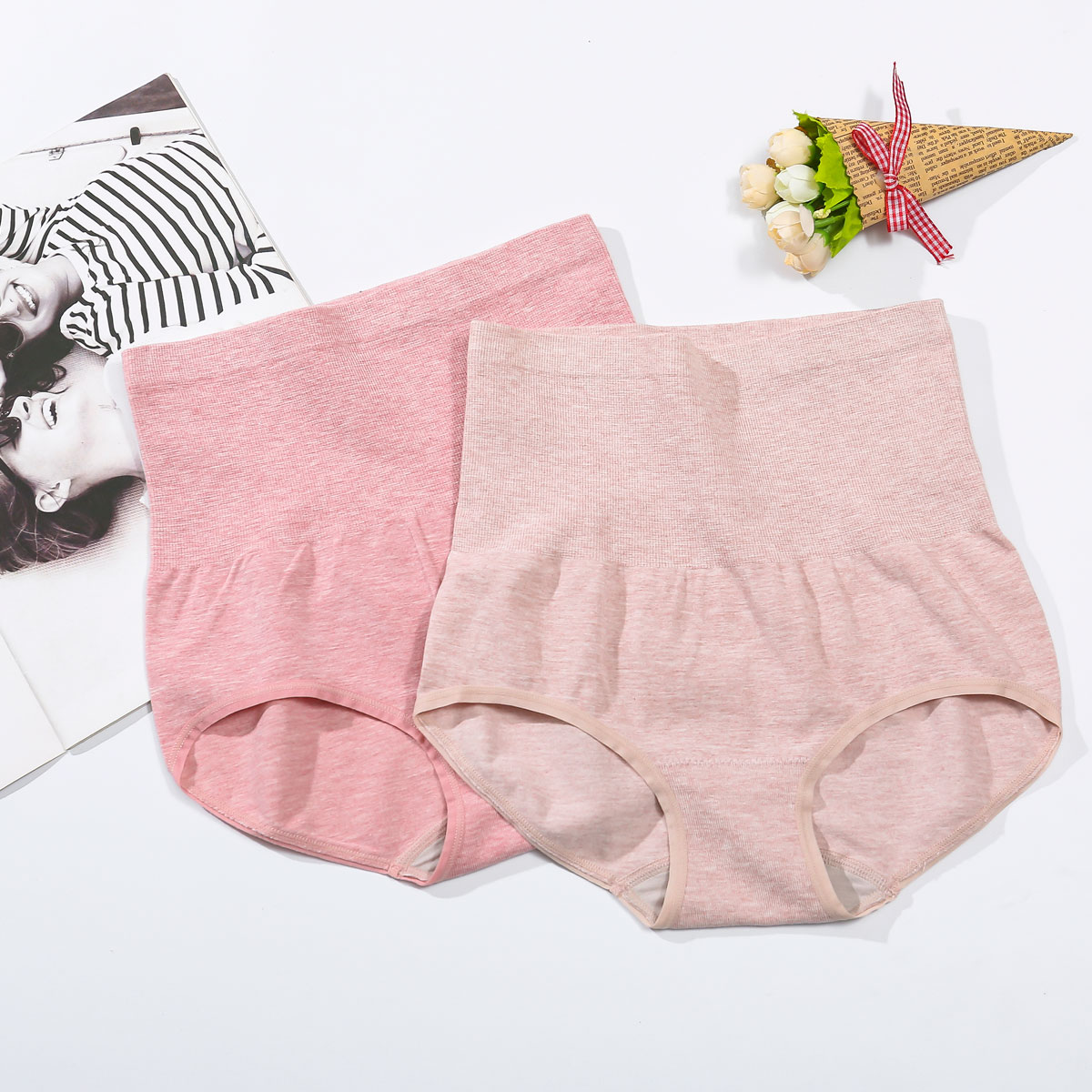 高腰收腹裤详情图8