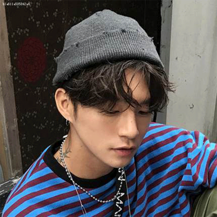 Broken Knitted Woolen Hat Children's Autumn Winter Yuppie Skin Hat Landlord Hat Korean Version Of All Fashionable Men Winter Cold Hat undefined