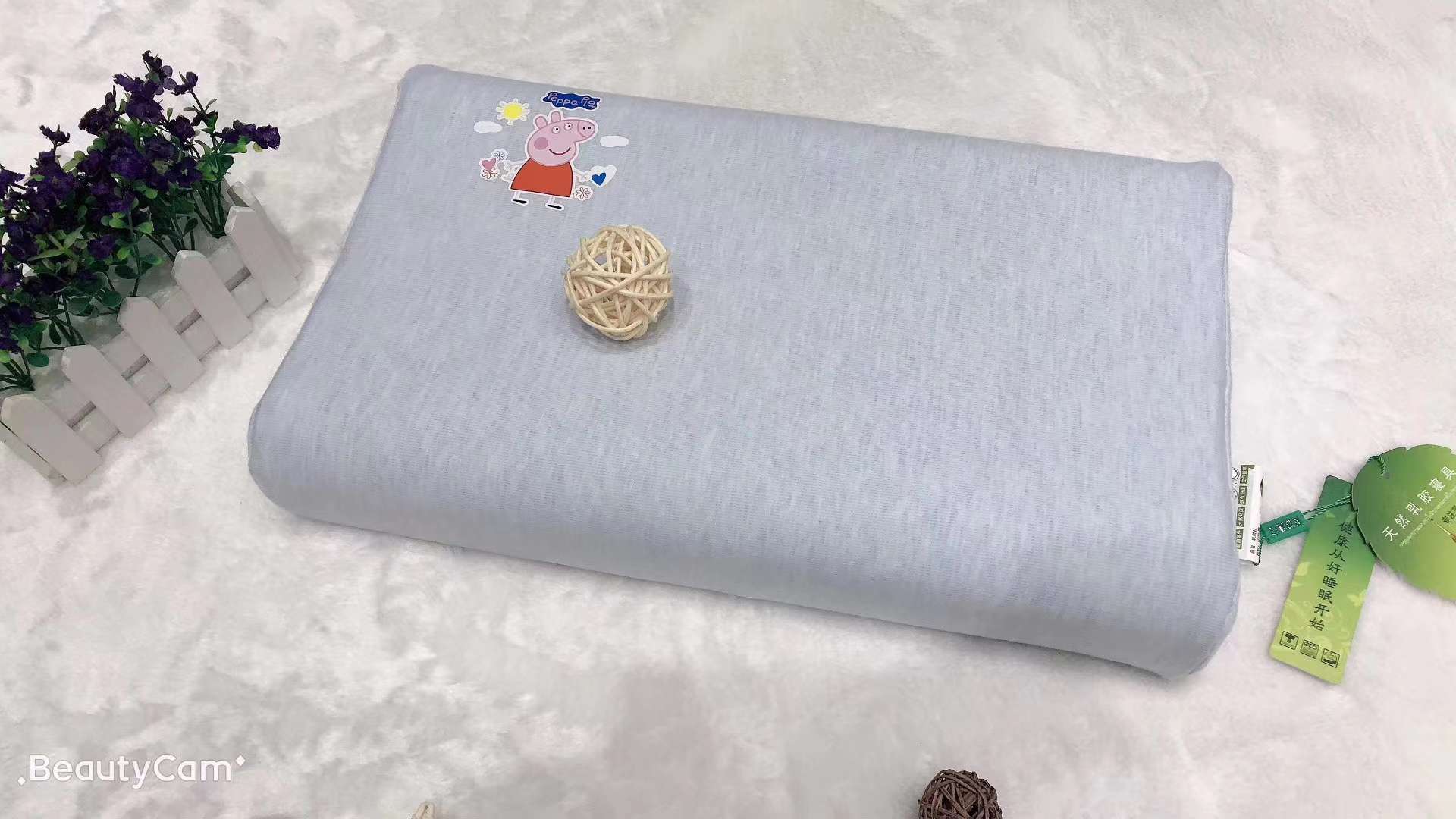 45*25 cartoon latex pillow for children thumbnail