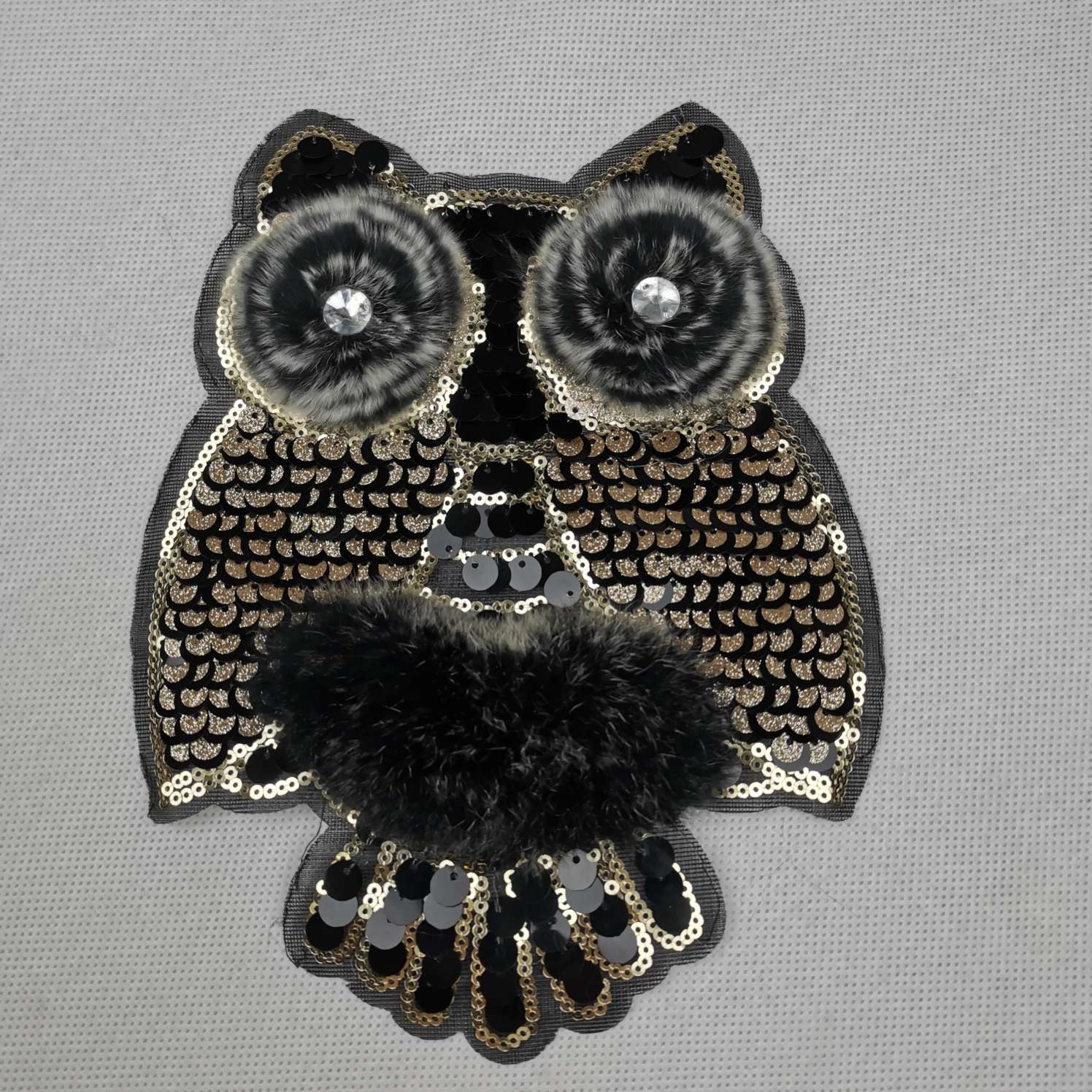 猫头鹰饰品衣服贴画