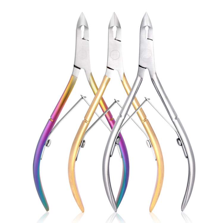 Nail clippers Dead skin Clippers Gold and silver stainless steel nail tools for G01 thumbnail