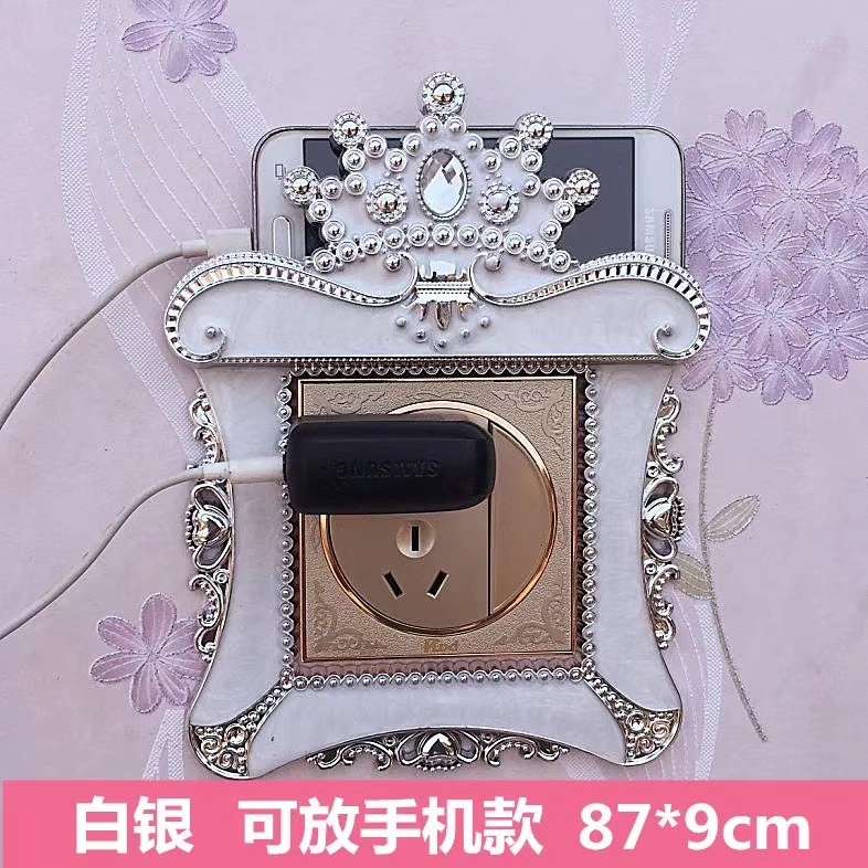 墙裙/墙壁贴纸贴画/心型镜面/纸工立体画/油烟纸白底实物图