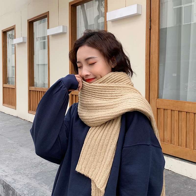 韩版ins加厚加长冬季