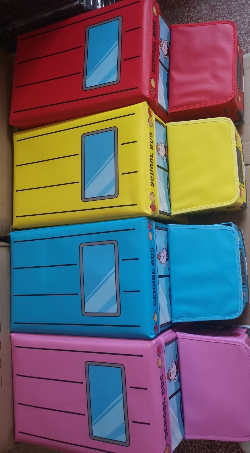 玩具收纳盒 公交车收纳箱收纳凳可座详情图6