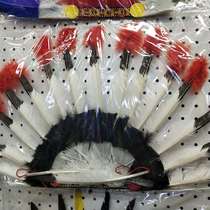 Manufacturers direct sales feather products performance props head wear, multi-color can be done