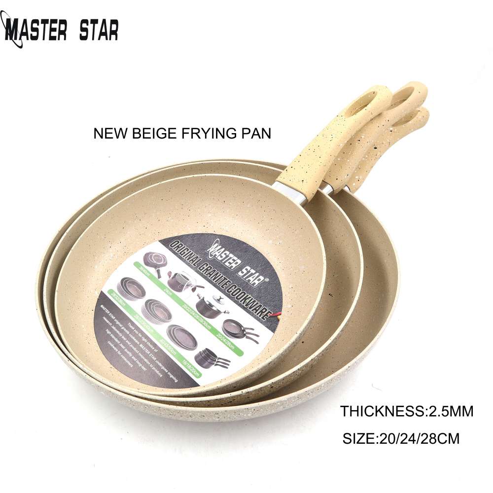 master star granite frying pan  fry pan non-stick