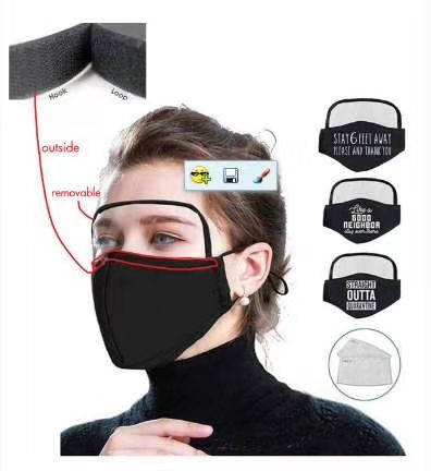 呼吸阀口罩产品图