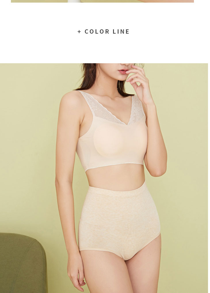 高腰收腹裤细节图