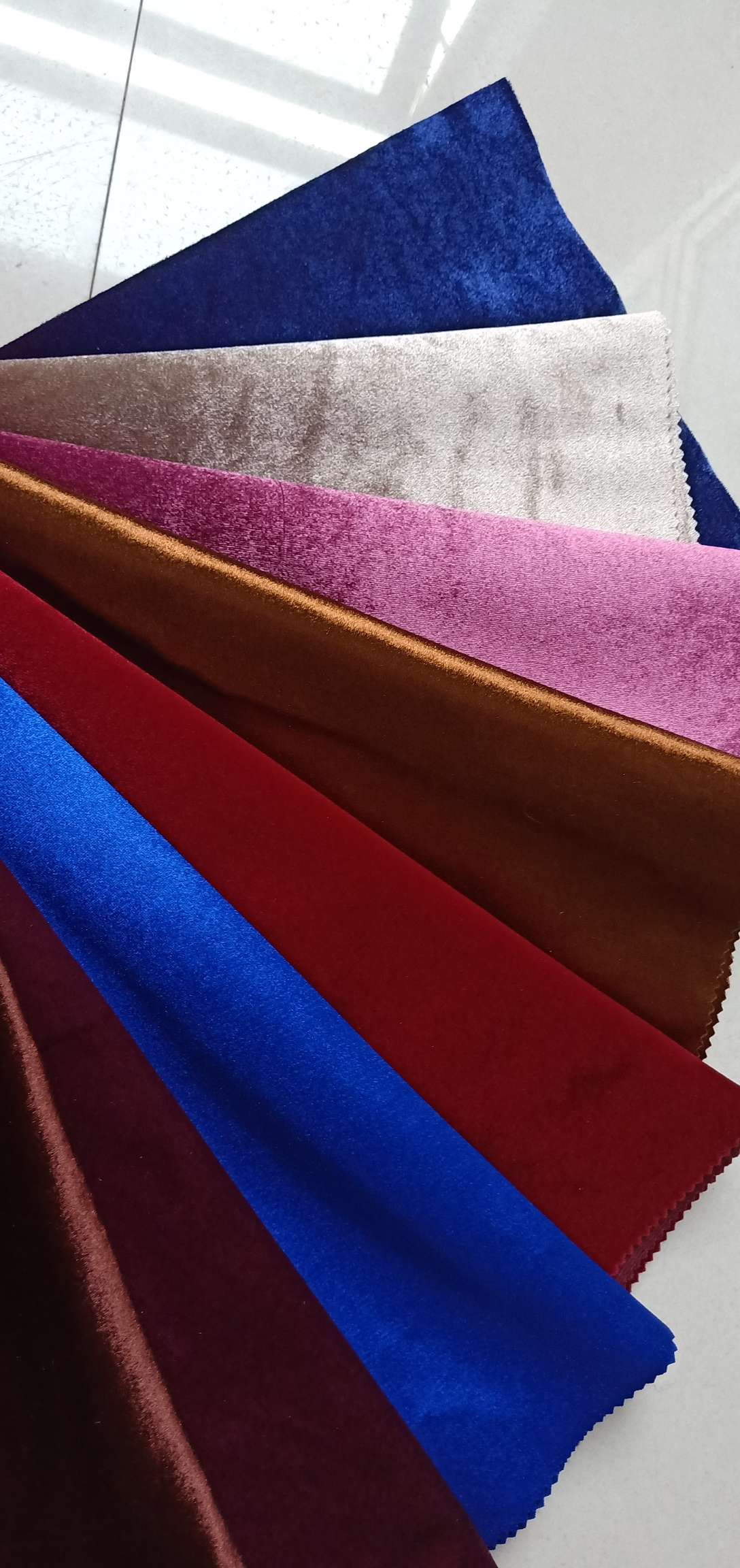 261#. Korean velvet, Italian velvet, linen, velvet, diamond velvet, faux leather velvet, corduroy, ice flower velvet details Picture