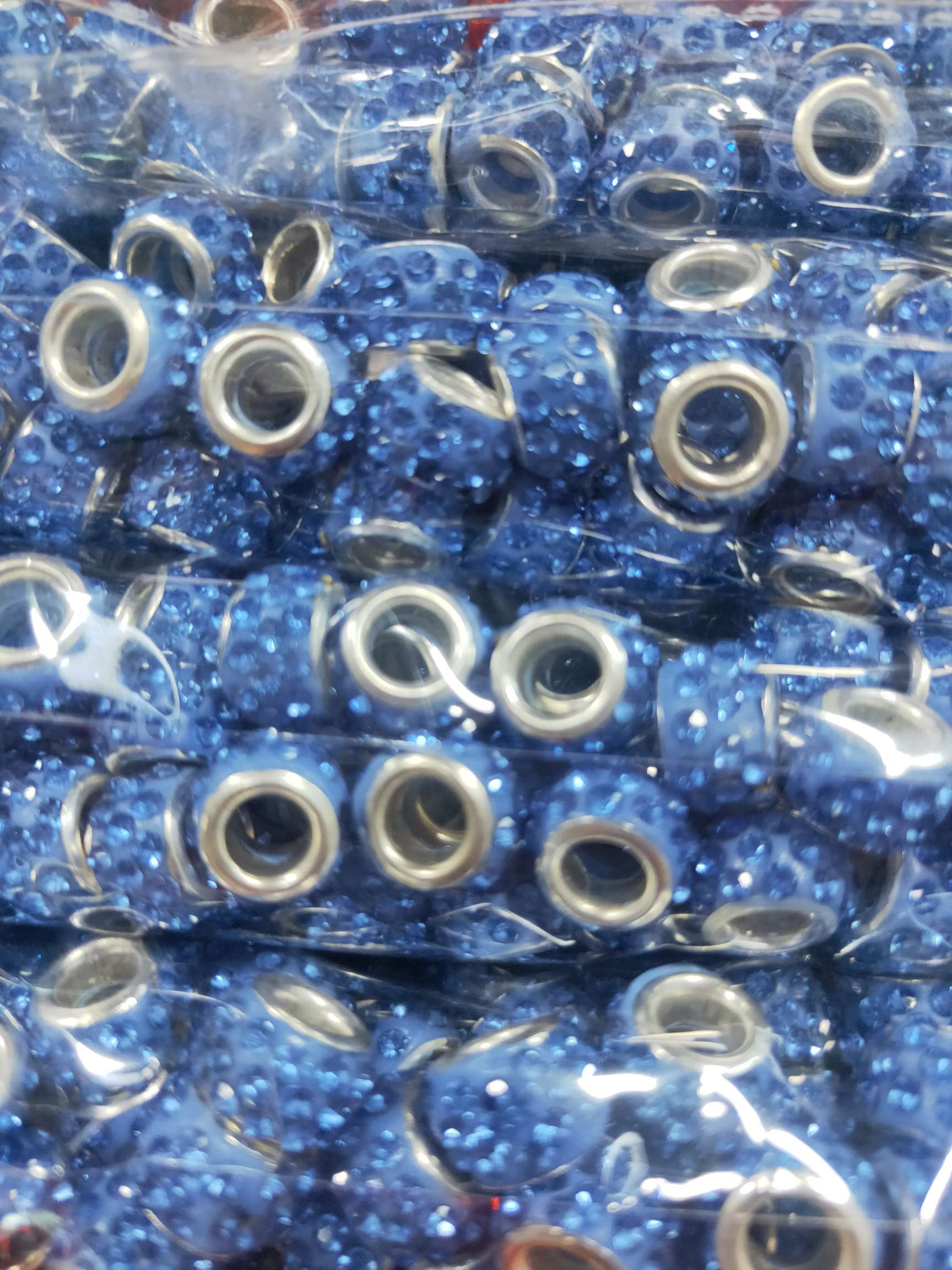 三排鸡眼浅蓝图