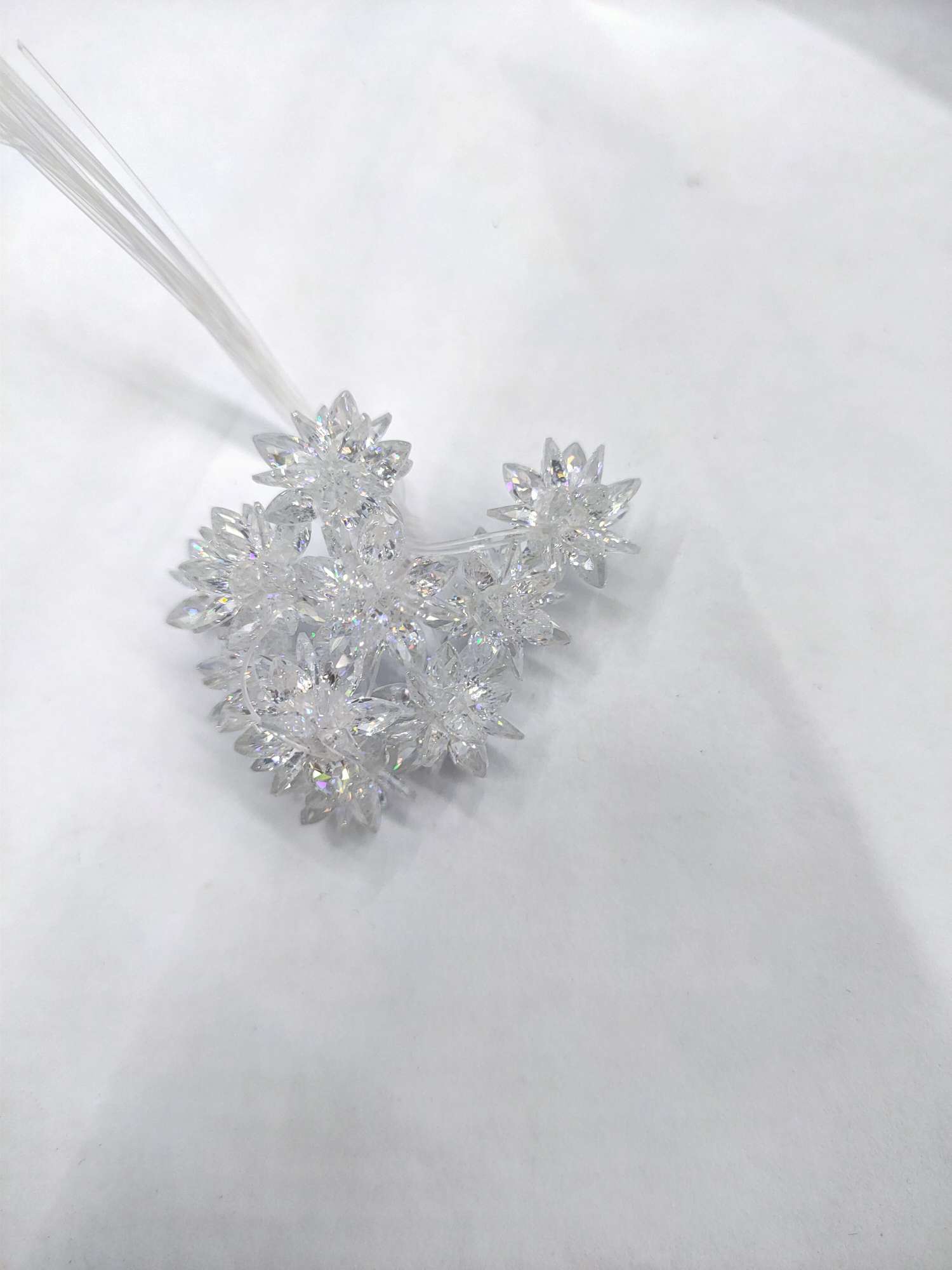 Ice flower balls, the same style as Yang Mi, handmade diy Xinyao jewelry accessories, a popular DIY item that is cute and charming