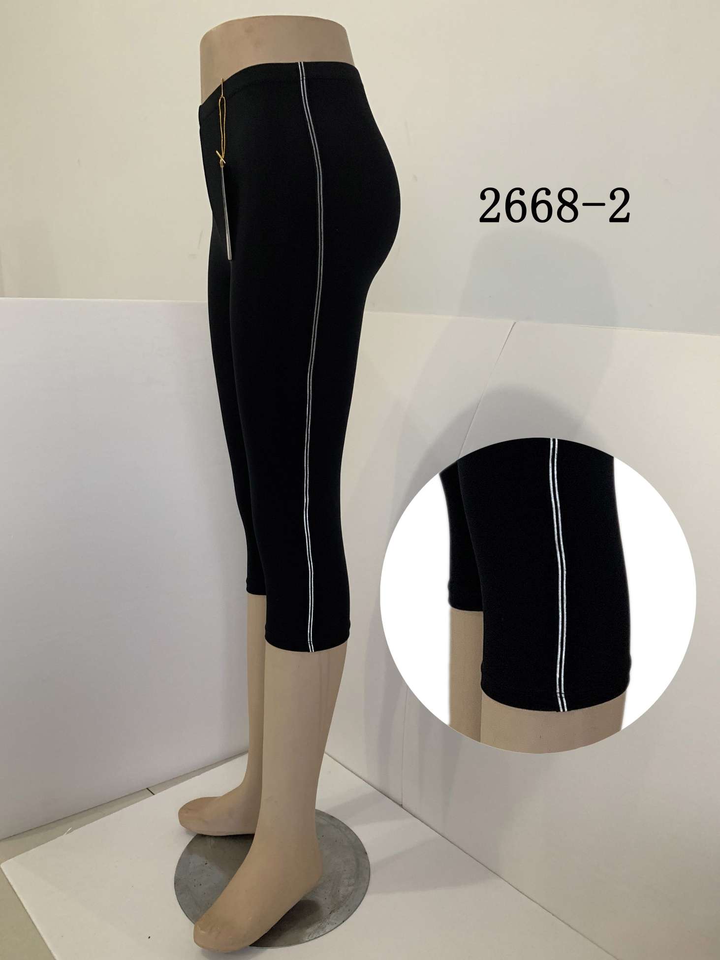 锦纶七分花边2668-2