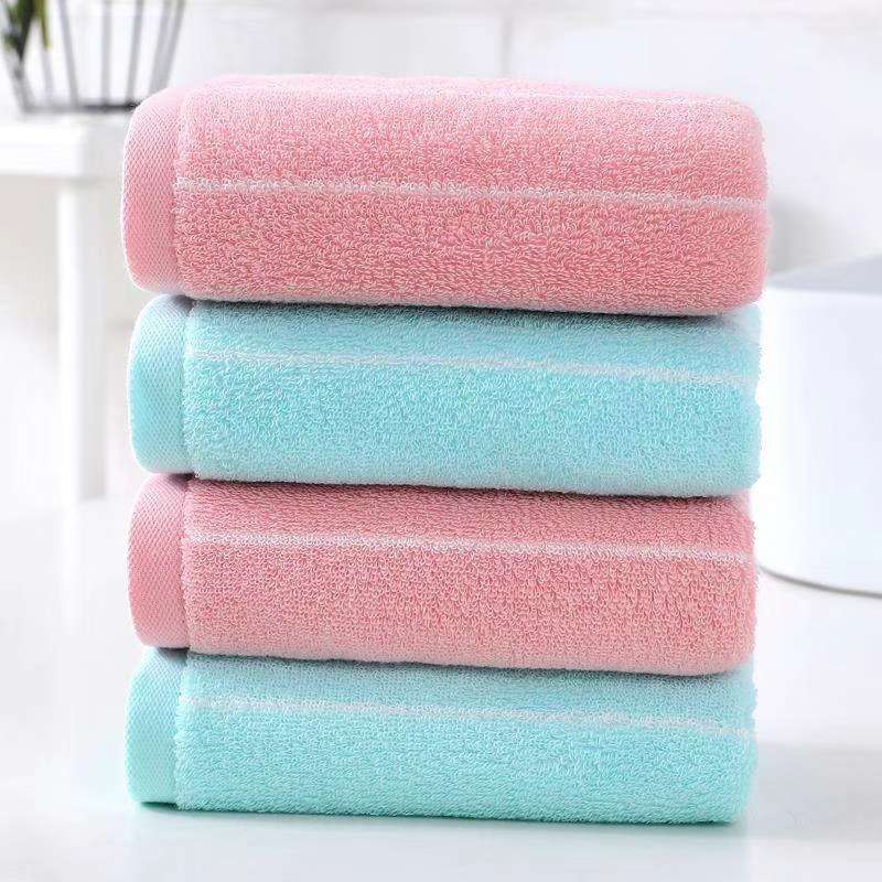 晨光绚烂面巾细节图