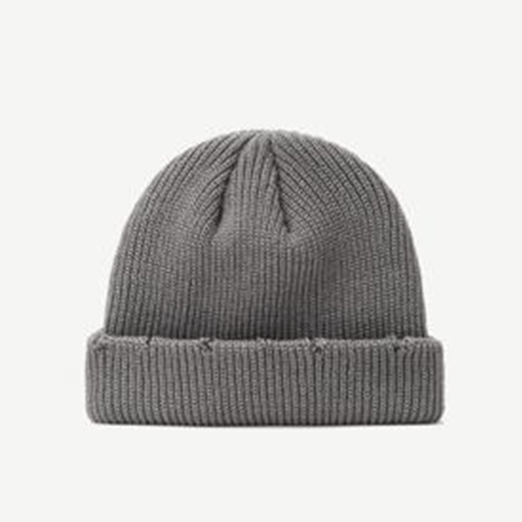 Broken Knitted Woolen Hat Children's Autumn Winter Yuppie Skin Hat Landlord Hat Korean Version Of All Fashionable Men Winter Cold Hat undefined