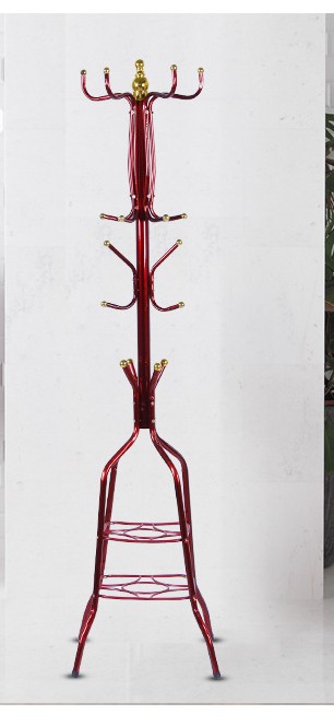 Iron clothes tree
