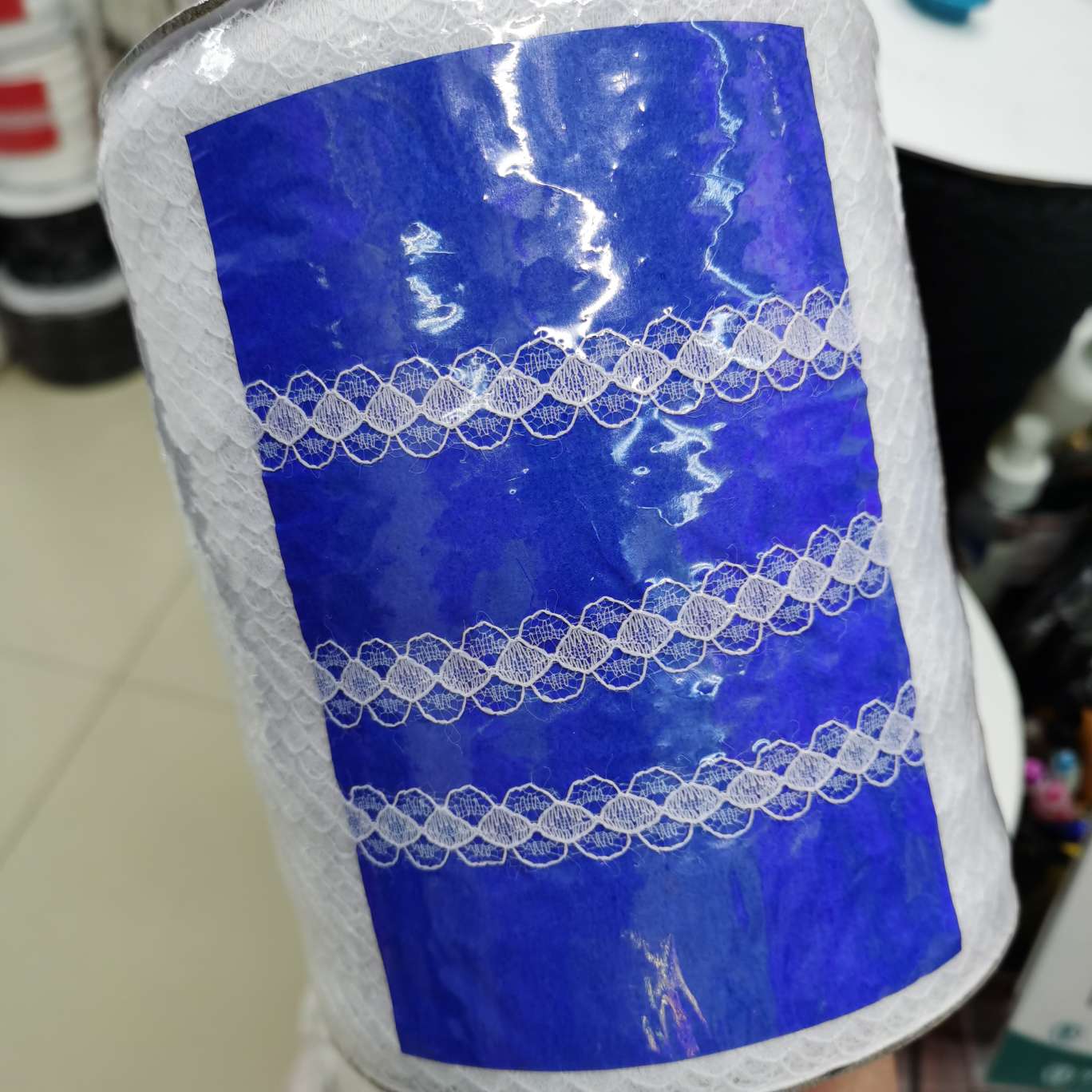 Polyester non-elastic lace trim Specification image