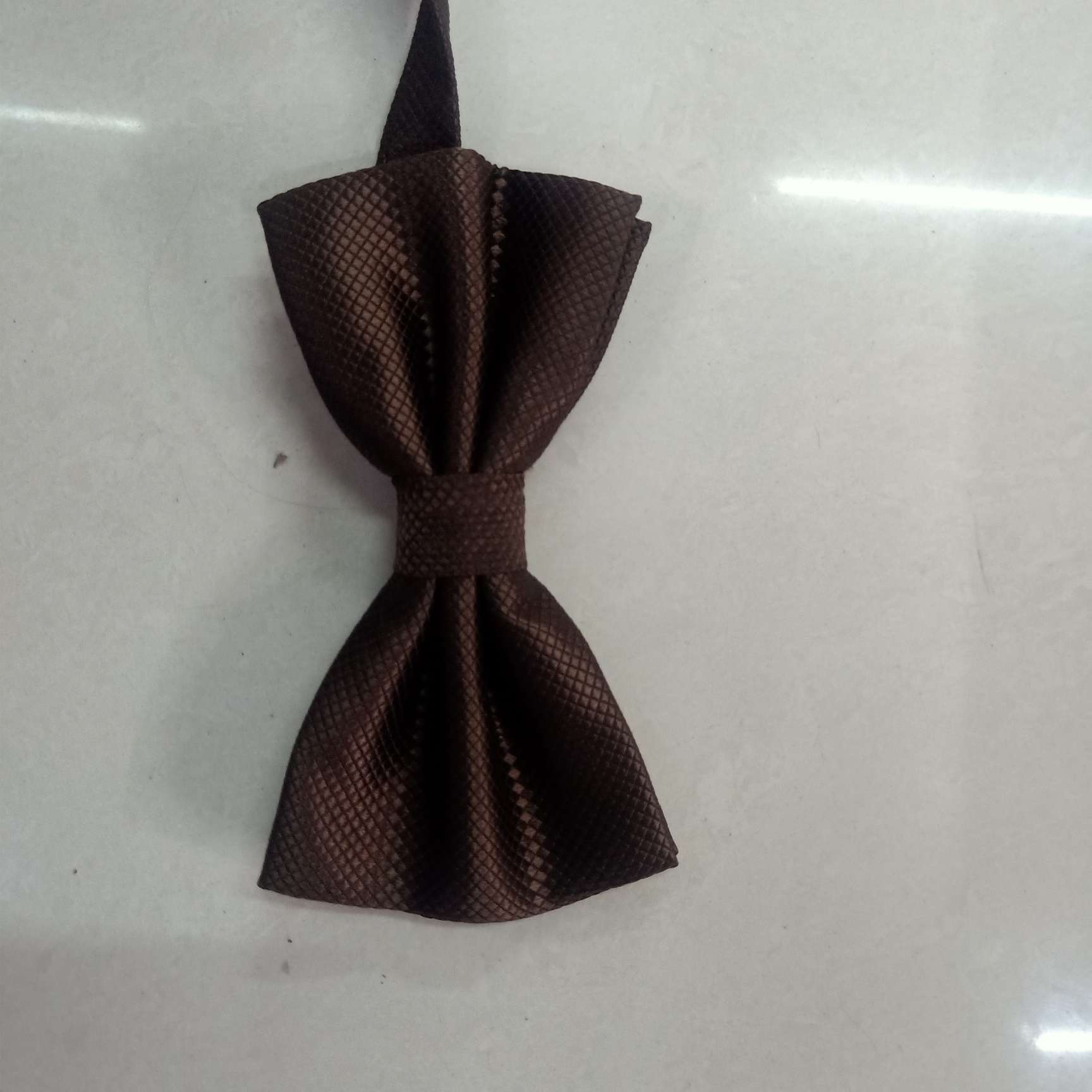 小格子领结咖啡