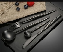Web celebrity knives and forks series black main forks