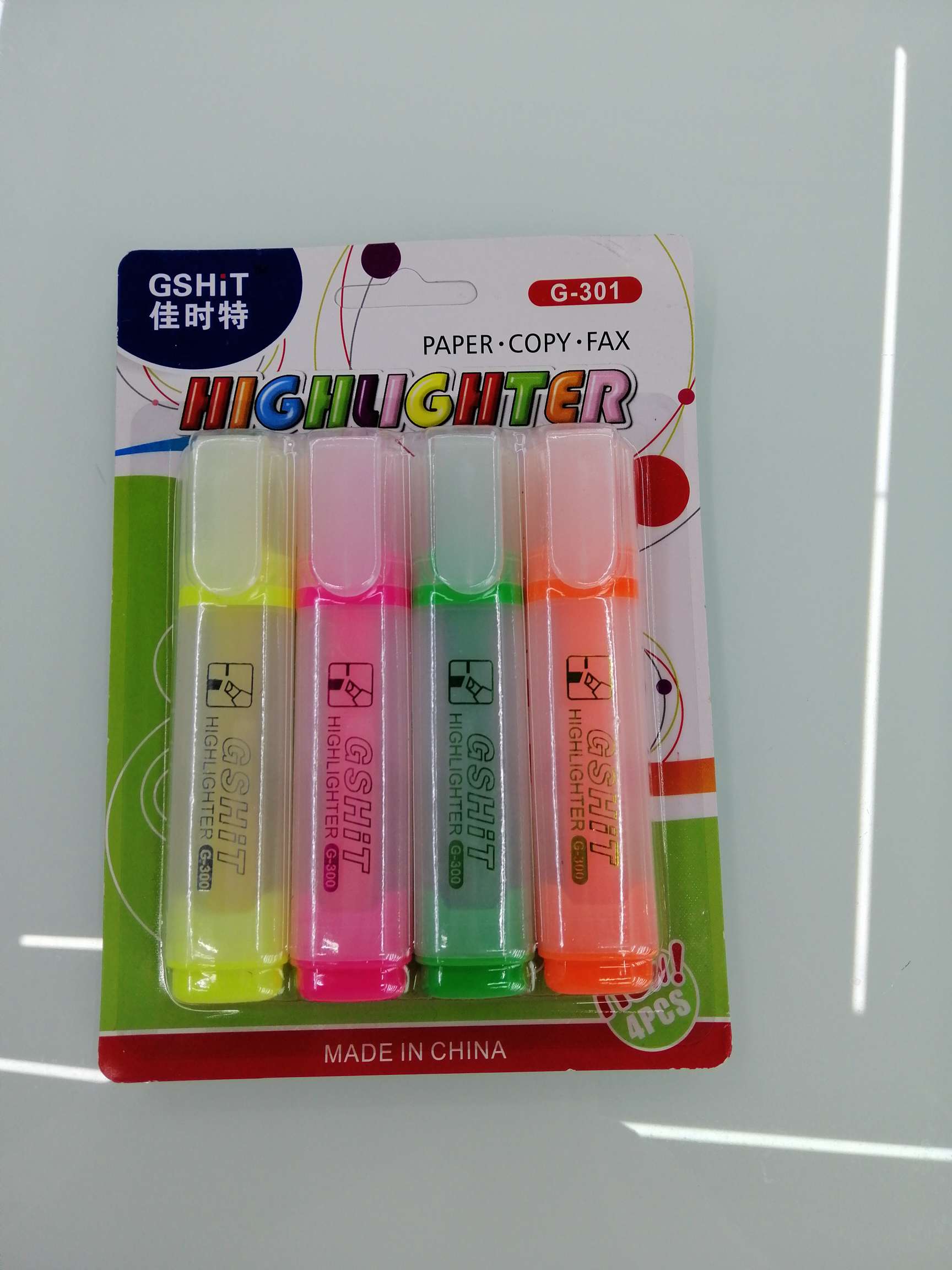 Yiwu Hanjia Stationery Jiashite offers 4 high-capacity flashcard highlighters for writing full figure