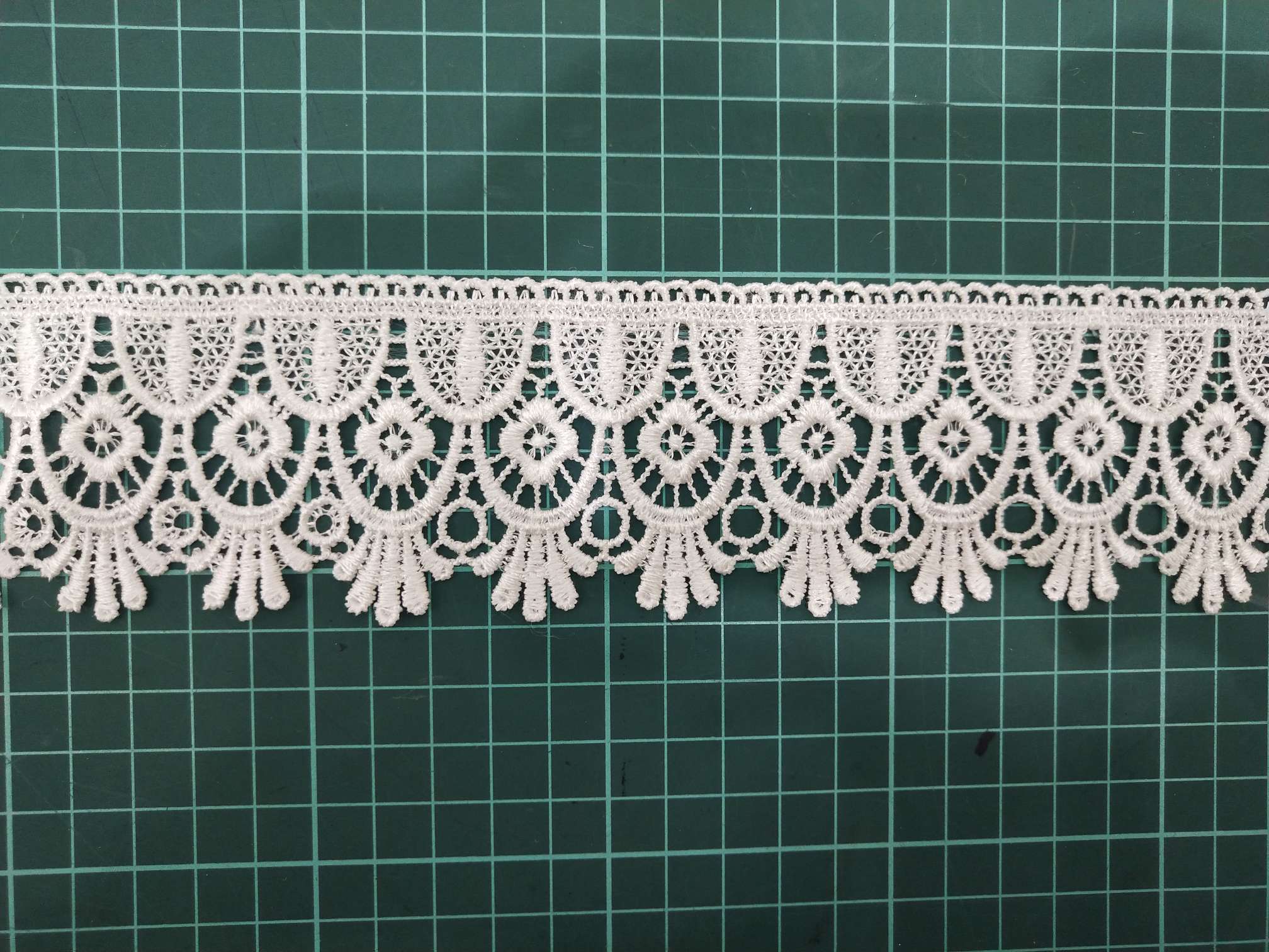 New water-soluble lace non-elastic polyester milk silk lace