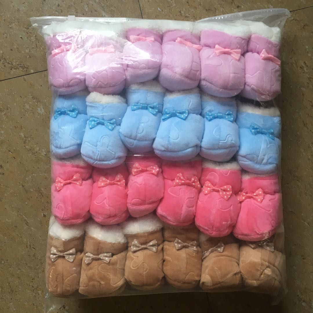 Baby cotton shoes and socks style 1