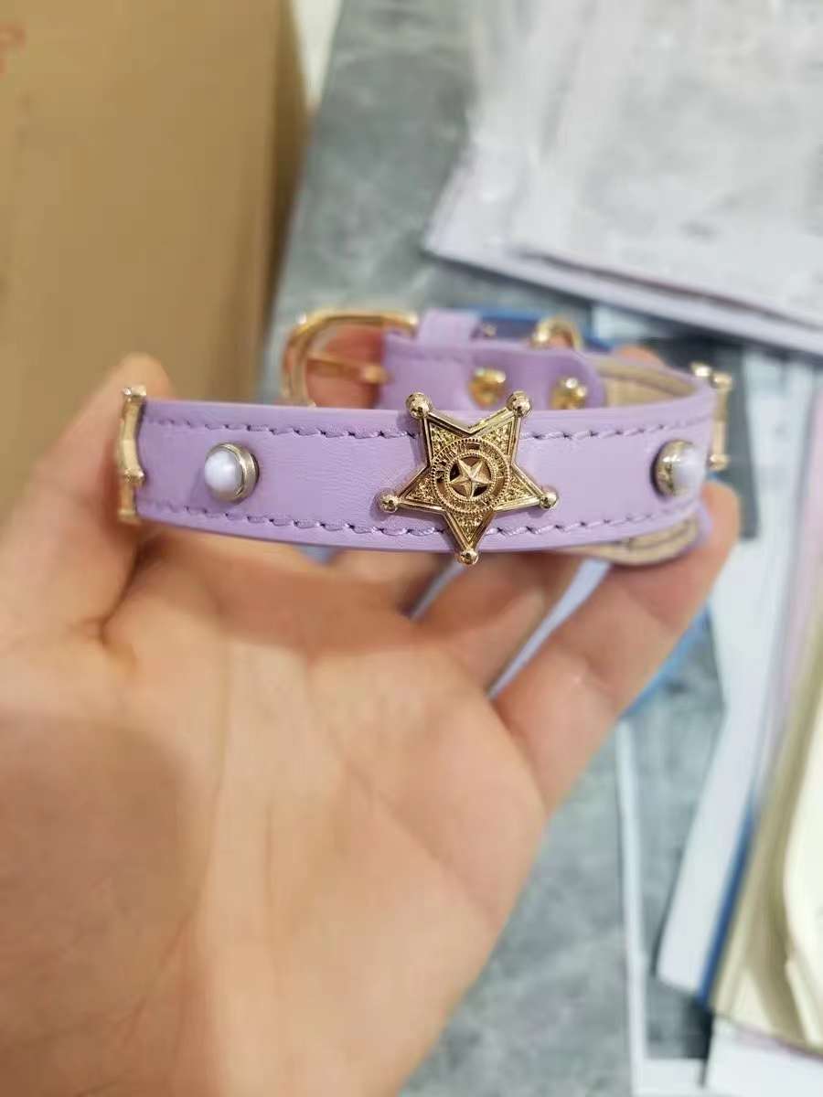 奢侈宠物项圈/黑蕾丝项圈/宠物用品项圈产品图