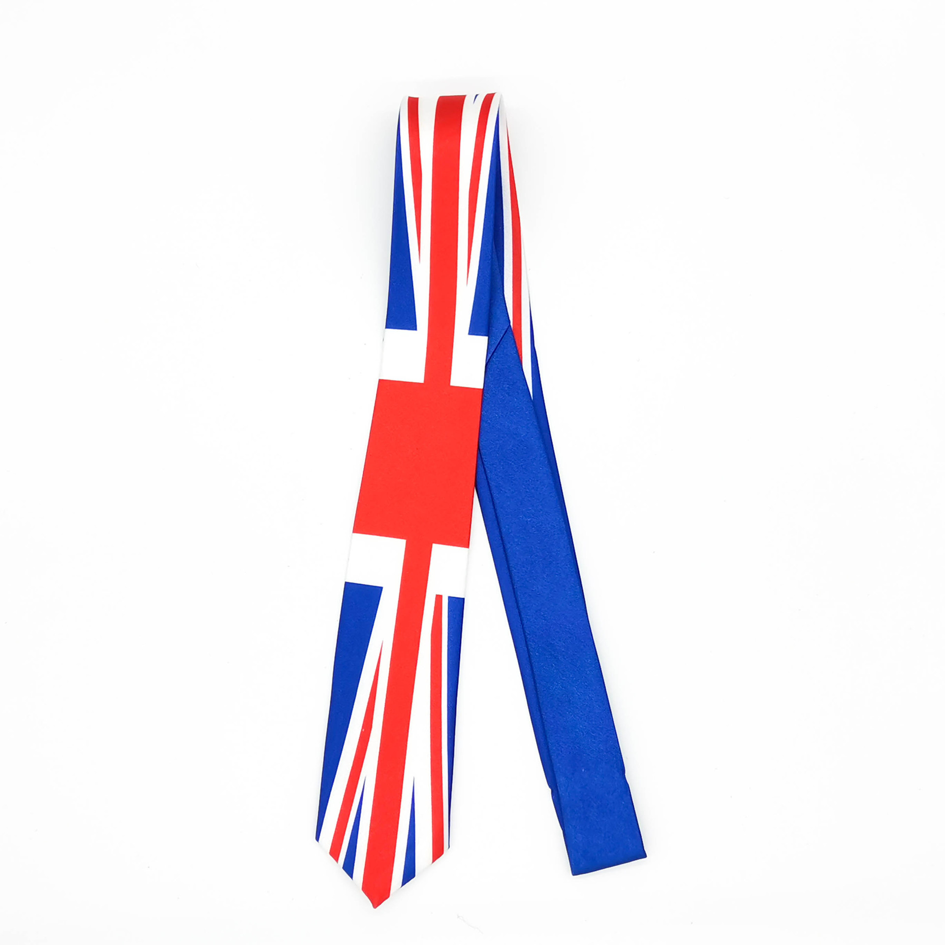 国旗领带英国美国海地国旗领带时尚休闲领带来图可定制详情图5